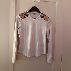 Burberry Long Sleeve Top